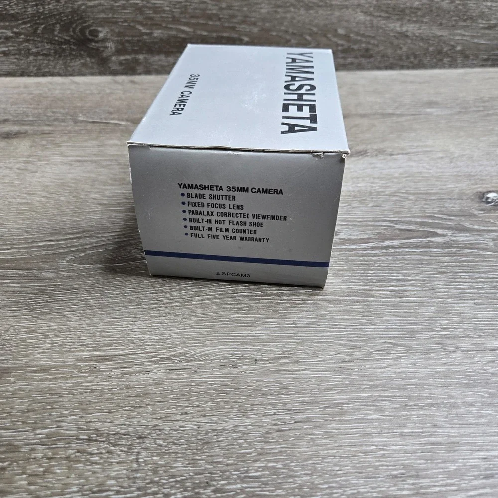 Yamasheta Camera Model SPCAM3 35MM Film Original Box Paperwork Vintage New